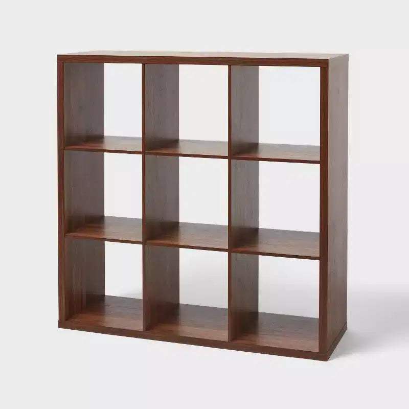 13" 9 Cube Walnut - Brightroom™