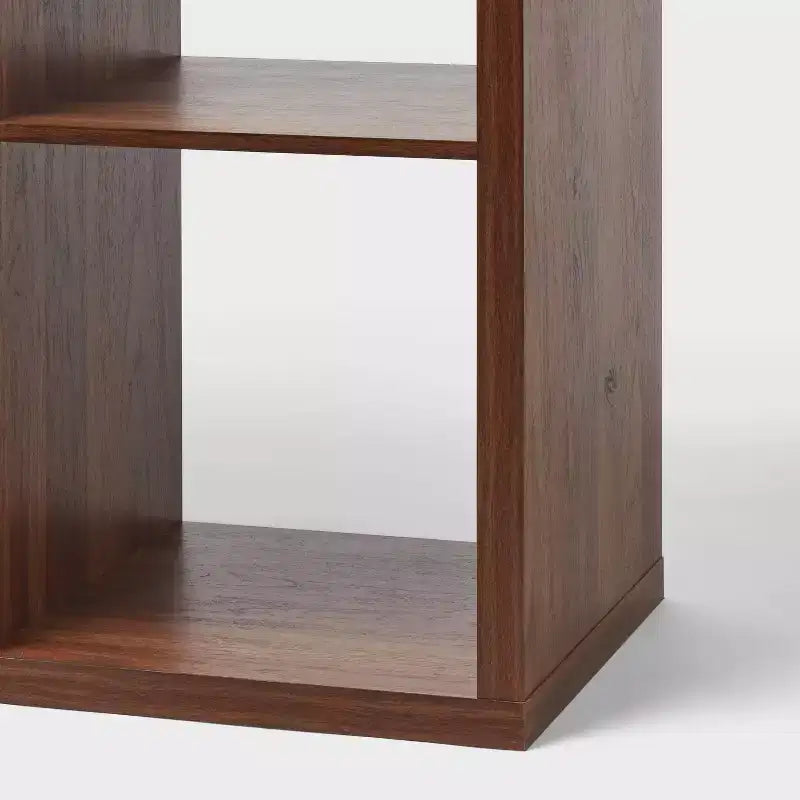 Étagère 9 casiers 33 cm noyer - Brightroom™