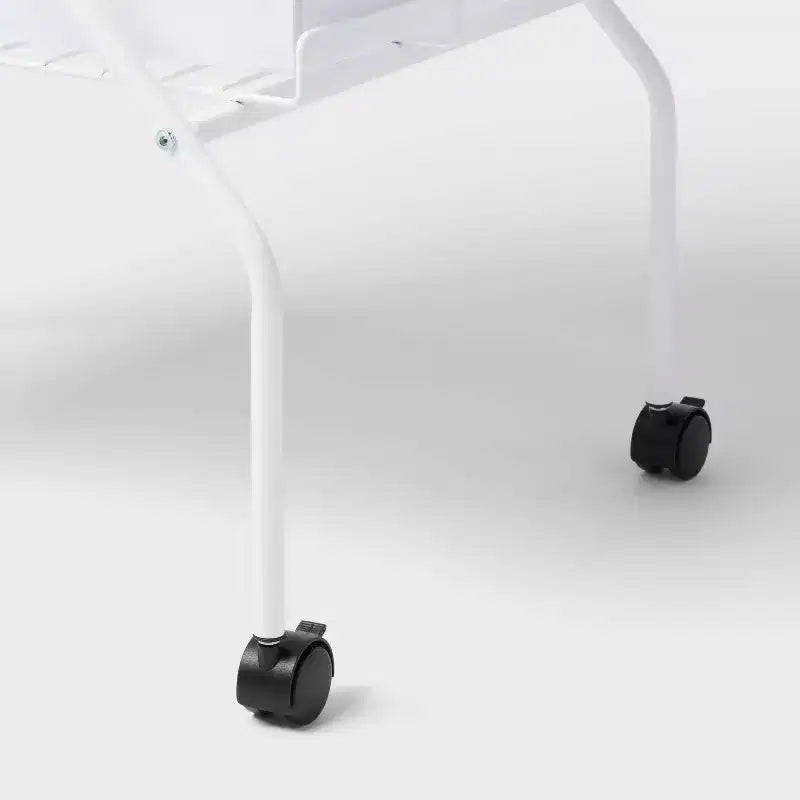 Chariot pliable à 2 niveaux avec bacs - Brightroom™