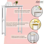 Étagère WC Dorset, blanche