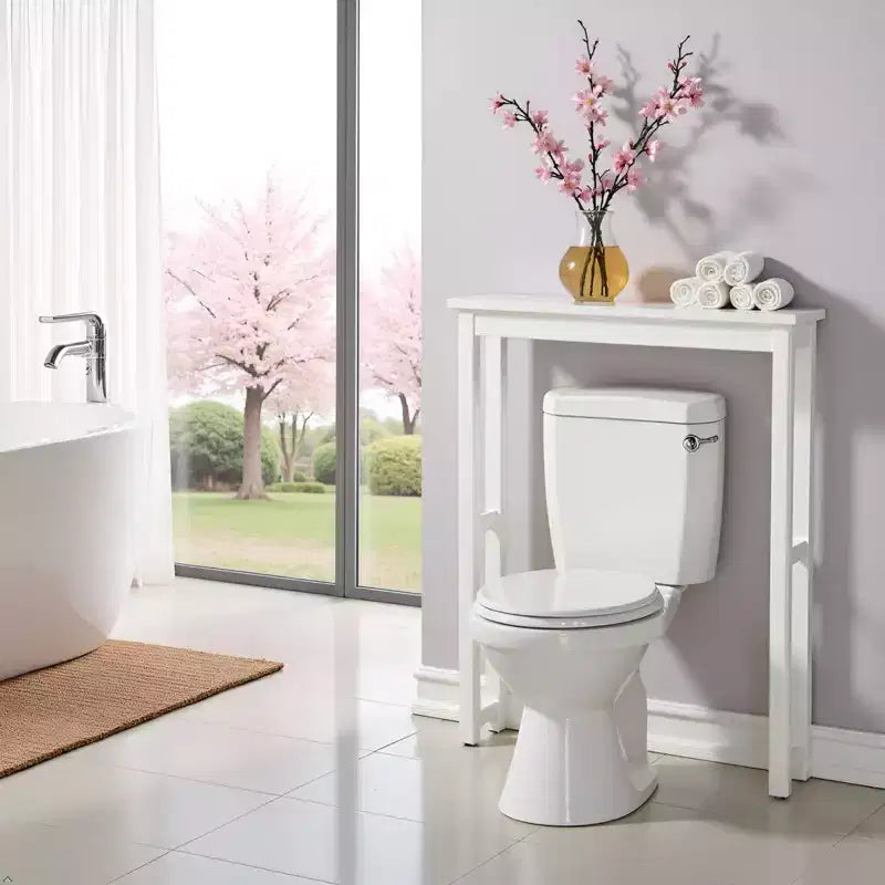 Étagère WC Dorset, blanche