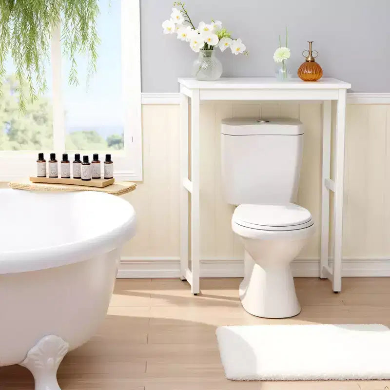 Étagère WC Dorset, blanche