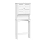 RiverRidge Home Brookfield Over the Toilet Bathroom Spacesaver Wall Medicine Storage Cabinet White
