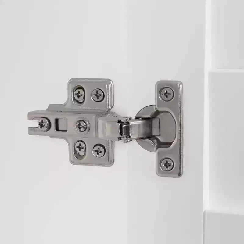 Meuble de Rangement Mural pour Médicaments de Salle de Bain Brookfield, Blanc, à Placer au-dessus des Toilettes