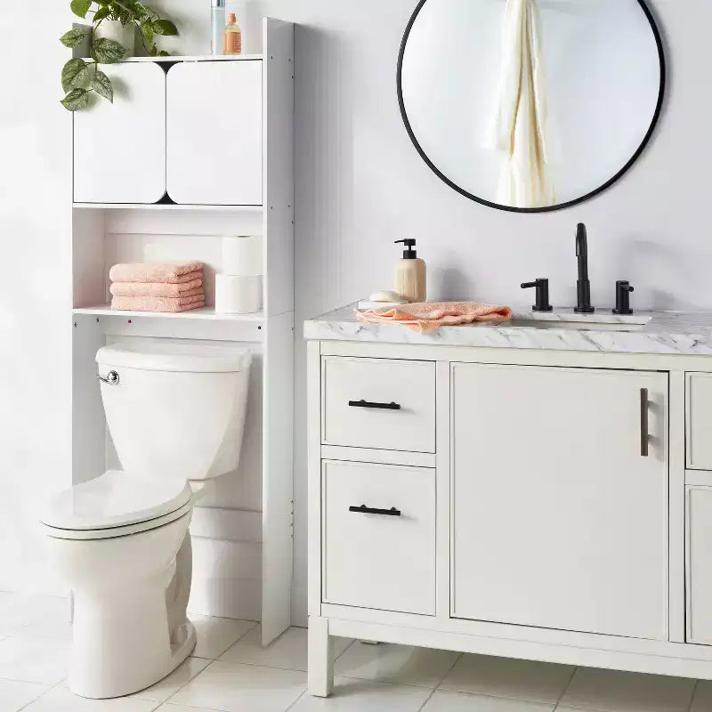 Étagère de salle de bain de la collection Stratifié