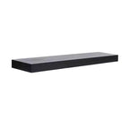 Kate & Laurel All Things Decor 36"x8" Havlock Wood Floating Shelf Black