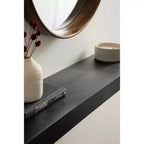Kate & Laurel All Things Decor Étagère flottante en bois Havlock 36 po x 8 po Noir