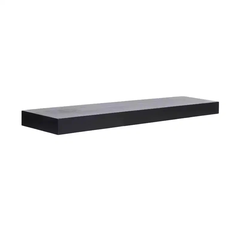 Kate & Laurel All Things Decor Étagère flottante en bois Havlock 36 po x 8 po Noir