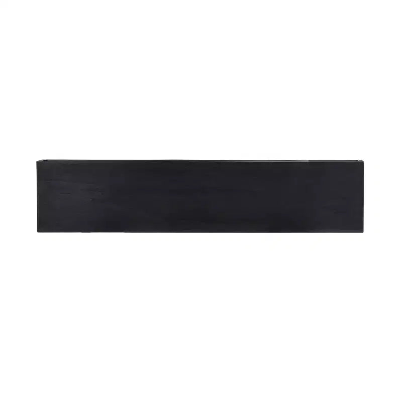 Kate & Laurel All Things Decor Étagère flottante en bois Havlock 36 po x 8 po Noir