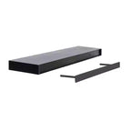 Kate & Laurel All Things Decor Étagère flottante en bois Havlock 36 po x 8 po Noir