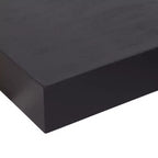 Kate & Laurel All Things Decor Étagère flottante en bois Havlock 36 po x 8 po Noir