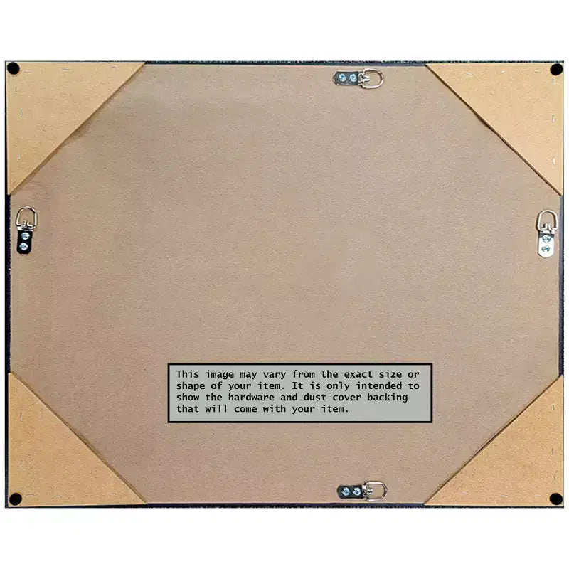 Miroir Mural Encadré de Salon Argenté 23" x 29" - Amanti Art : Rectangle Moderne, Biseauté, Aucun Assemblage Requis