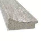 Miroir pleine longueur de 30" x 66" Dove Graywash encadré au sol/à poser - Amanti Art : Cadre en bois rustique, fixable au mur