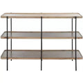 Atwell 2 Shelf Console Table - CNS4204A - Brown - Safavieh