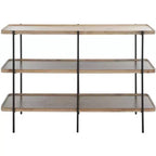 Atwell 2 Shelf Console Table - CNS4204A - Brown - Safavieh