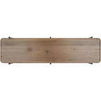 Table console à 2 étagères Atwell - CNS4204A - Marron - Safavieh