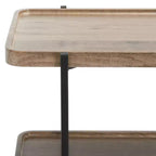 Table console à 2 étagères Atwell - CNS4204A - Marron - Safavieh