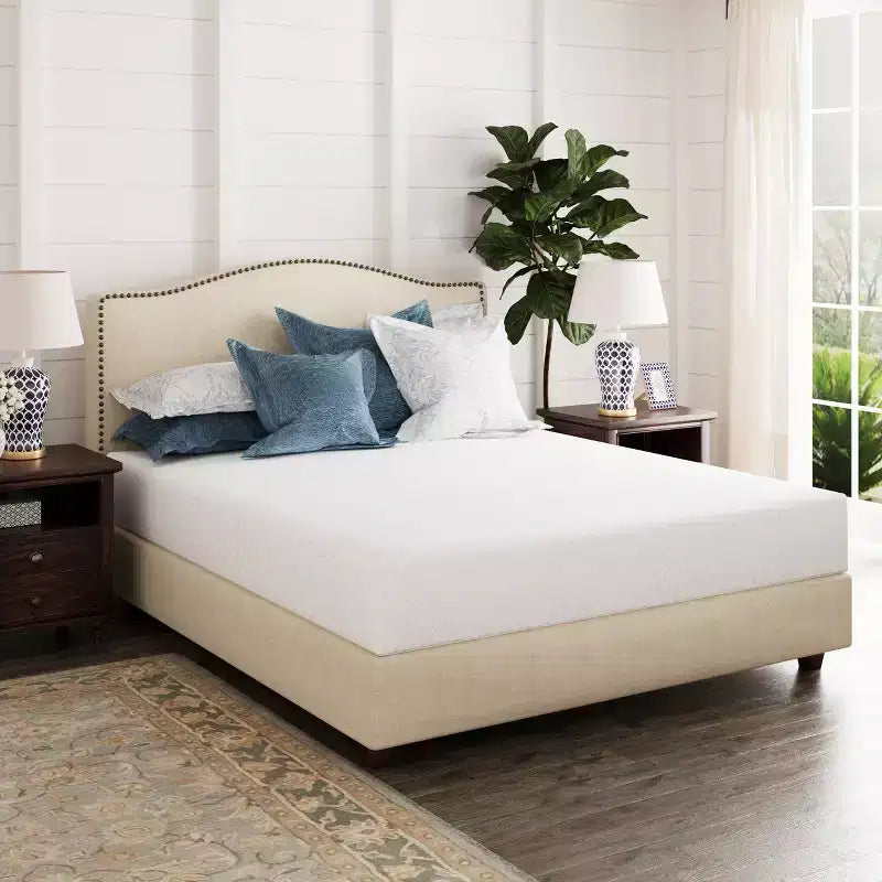 Matelas en Mousse à Mémoire de Forme Ego White 12 Medium Gel Thé Vert AeroFusion