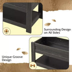 Table basse, table basse relevable de 99 cm avec compartiment caché et étagère de rangement