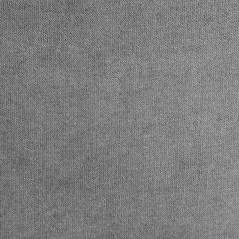 Simple Relax – Lot de 2 chaises d'appoint rembourrées en tissu avec dossier en X, gris et noir sablé