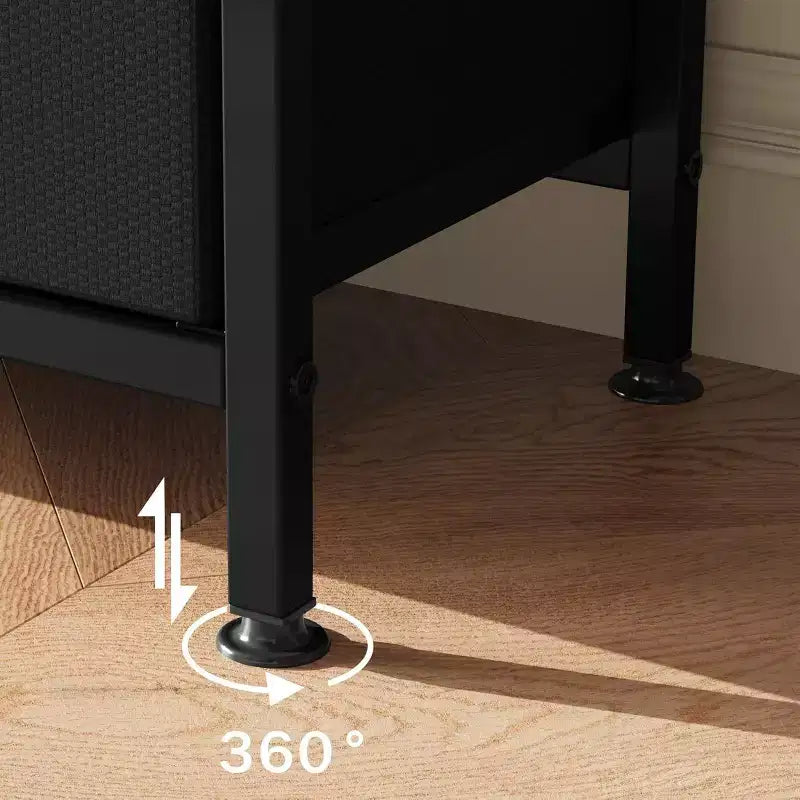 Meuble TV 2 tiroirs avec étagère ouverte, console polyvalente pour téléviseurs de 32 à 50 pouces, idéal pour le rangement du salon