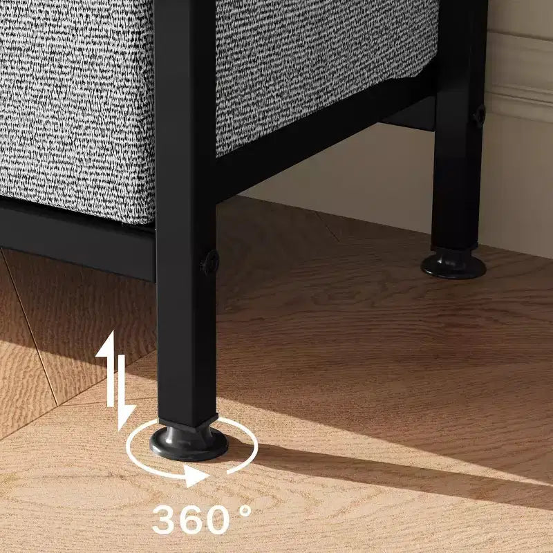 Meuble TV 2 tiroirs avec étagère ouverte, console polyvalente pour téléviseurs de 32 à 50 pouces, idéal pour le rangement du salon