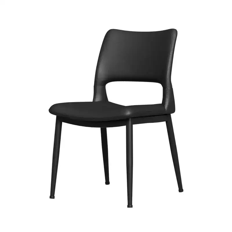 Vatros Lot de 2 chaises de salle à manger modernes en similicuir