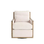 Fauteuil d'appoint Okak pour chambre à coucher, fauteuil pivotant à 360 degrés en velours côtelé, fauteuil de loisirs, fauteuil d'appoint moderne surdimensionné