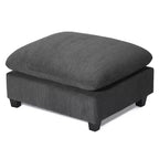 WestinTrends Hearthside Chaise Longue d'Intérieur 68,5 po en Velours Côtelé
