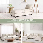 WestinTrends Hearthside Chaise Longue d'Intérieur 68,5 po en Velours Côtelé