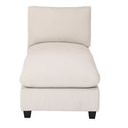 WestinTrends Hearthside Chaise Longue d'Intérieur 68,5 po en Velours Côtelé