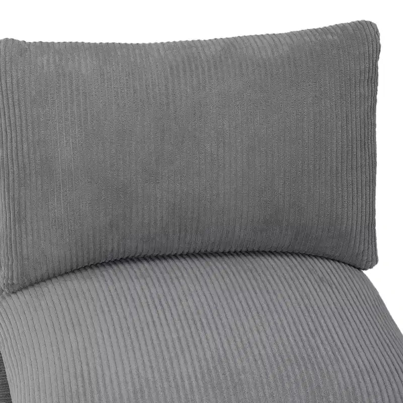 WestinTrends Hearthside Chaise Longue d'Intérieur 68,5 po en Velours Côtelé