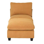 WestinTrends Hearthside Chaise Longue d'Intérieur 68,5 po en Velours Côtelé
