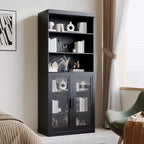 Casier en verre | Élégant. Grande capacité de rangement, pratique et esthétique. Garde la maison bien rangée.