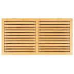 Panier à linge double compartiment Lahiri avec doublure - STG1904 - Naturel/Beige - Safavieh