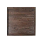 Table basse Royal Hampton carrée en bois d'acacia avec base trapézoïdale, 36 pouces