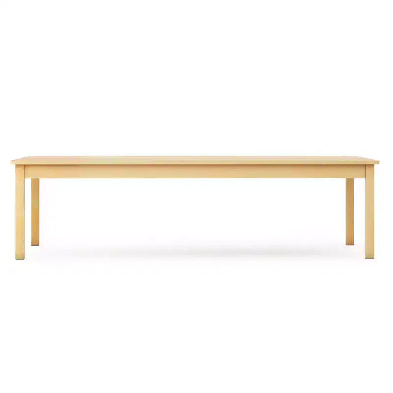 Table enfant Guidecraft EdQ - Naturelle : Table d'activités rectangulaire en bois pour enfants, 30x60 | Bureau enfant pour crèche, école maternelle et salle de jeux