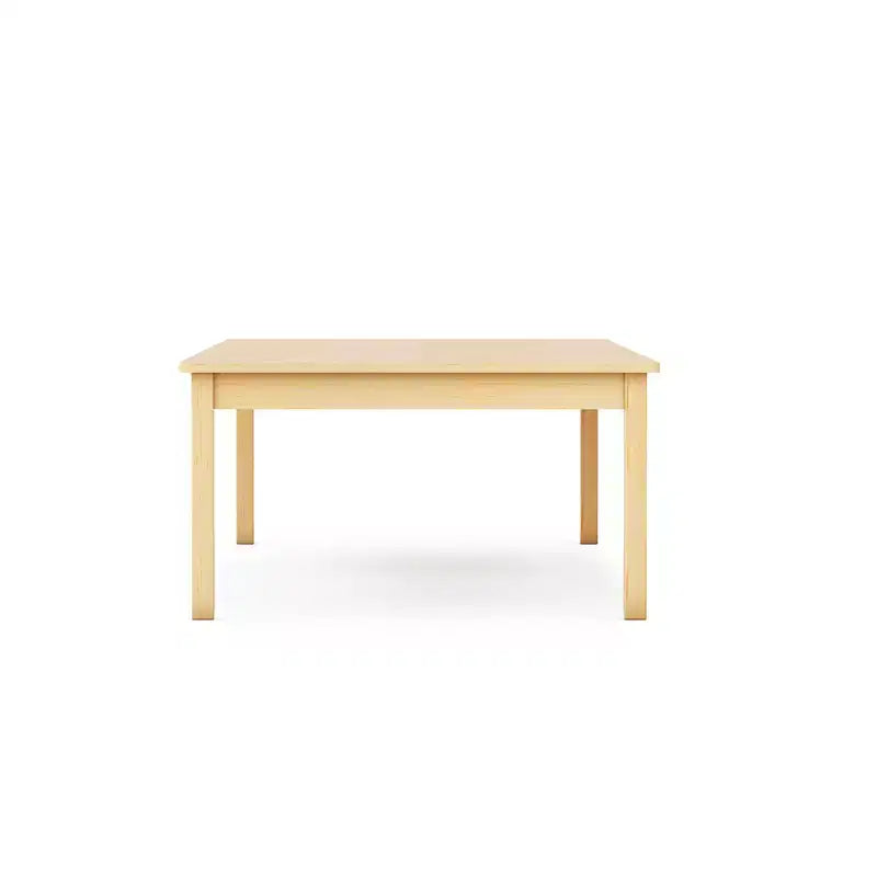 Table enfant Guidecraft EdQ - Naturelle : Table d'activités rectangulaire en bois pour enfants, 30x60 | Bureau enfant pour crèche, école maternelle et salle de jeux