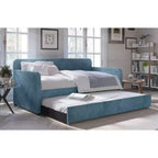 Lit de repos double rembourré avec lit gigogne Home Design Melissa
