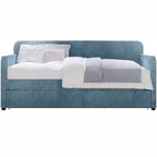 Lit de repos double rembourré avec lit gigogne Home Design Melissa