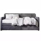Lit de repos double rembourré avec lit gigogne Home Design Melissa