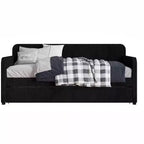 Lit de repos double rembourré avec lit gigogne Home Design Melissa