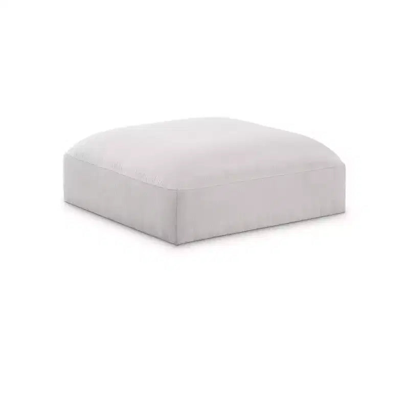 Meridian Furniture, Pouf en tissu polyester Ease