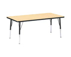 Table rectangulaire Jonti-Craft Berries avec plateau/bord en érable 30 x 60