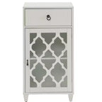 Commode de chambre à coucher rétro Okak avec 5 tiroirs en similicuir grain de bois, meuble de rangement avec glissières métalliques pour salon, couloir, entrée