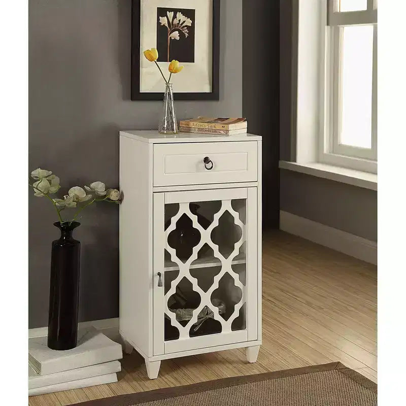 Commode de chambre à coucher rétro Okak avec 5 tiroirs en similicuir grain de bois, meuble de rangement avec glissières métalliques pour salon, couloir, entrée