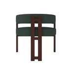 Okak Chaise de salle à manger élégante, lot de 2 fauteuils d'appoint avec coussin en tissu Teddy, chaise de salle à manger à 3 pieds ouverts pour salon, chambre à coucher