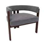 Okak Chaise de salle à manger élégante, lot de 2 fauteuils d'appoint avec coussin en tissu Teddy, chaise de salle à manger à 3 pieds ouverts pour salon, chambre à coucher