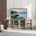 Meuble TV moderne avec prises de courant, grand tiroir, pour téléviseurs de 65/75 pouces, pour salon, chambre à coucher
