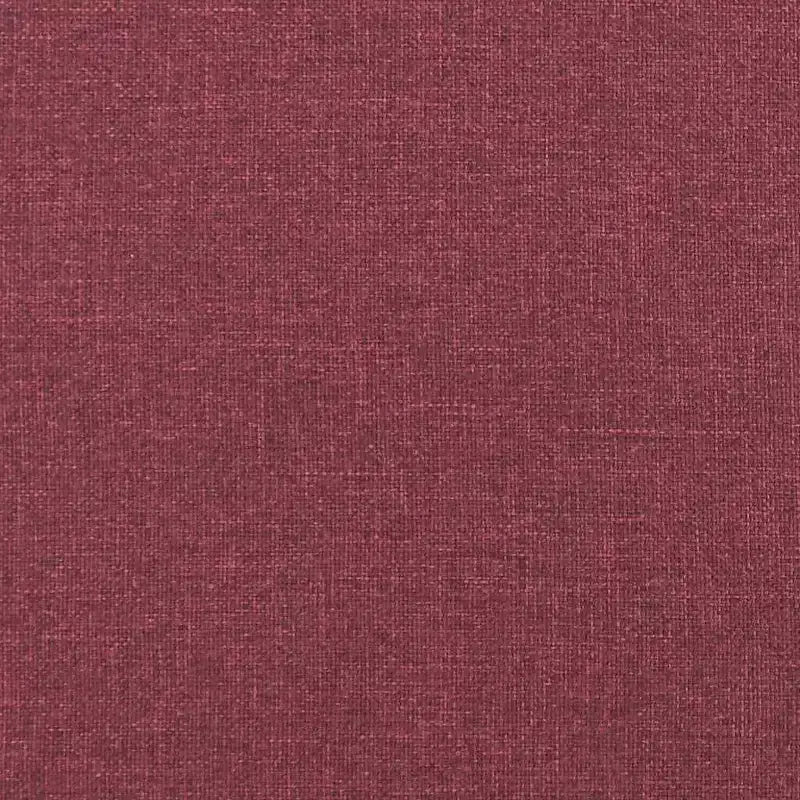vidaXL Fauteuil inclinable de massage en tissu bordeaux - Inclinaison manuelle, Vibration, Confort rembourré, Poche latérale, Cadre durable